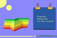 Pengertian Rating Scale, Ciri, dan Contohnya